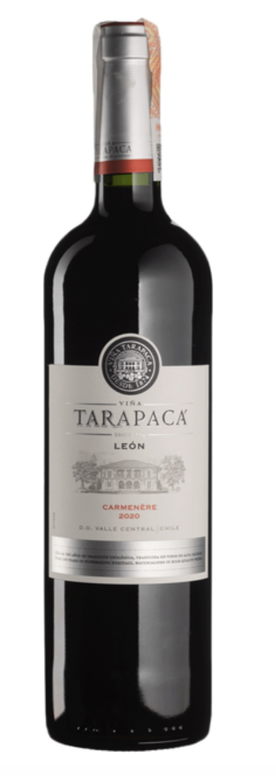 Вино Tarapaca Carmenere Leon de Tarapaca схе червоне 13% 0.75 л